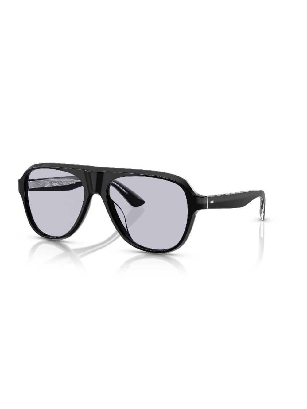 New Oliver Peoples Men's Sunglasses Black Transparent Lens Acetate Frame OV5581U